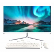 HL一體機(jī)臺式電腦 AV241W 23.6英寸高清屏家用辦公 G4560 8G內(nèi)存 128固態(tài) 白色
